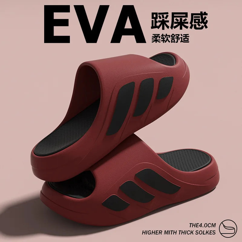 Outdoor sports slippers for men's home summer new style for wear thick sole non-slip eva anti-odor and outer wear sandals formen - Buy online at  Vibe In Cart.
