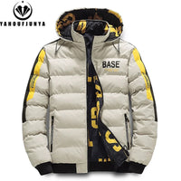 Winter Men Outdoor Windbreak Brand Removable Hooded Jacket Men Windbreak Thick Warm Casual Fashion Parka Jacket Coat Male Hots - Buy online at  Vibe In Cart.