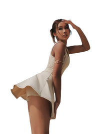 Tennis Dress Female Sleeveless Sport Suits Training Running Fitness Short Skorts Golf Badminton Tracksuits Padded Yoga Skirts - Buy online at  Vibe In Cart.