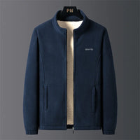 Winter Outdoor Fishing Leisure Windproof Thick Lamb Wool Jacket Comfortable Warm Breathable Men's Stand Up Collar Cotton Jacket - Buy online at  Vibe In Cart.