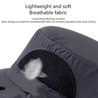 Summer Sun Hats UV Protection Outdoor Hunting Fishing Cap For Men Women Hiking Camping Visor Bucket Hat Neck Flap Fisherman Hat - Buy online at  Vibe In Cart.
