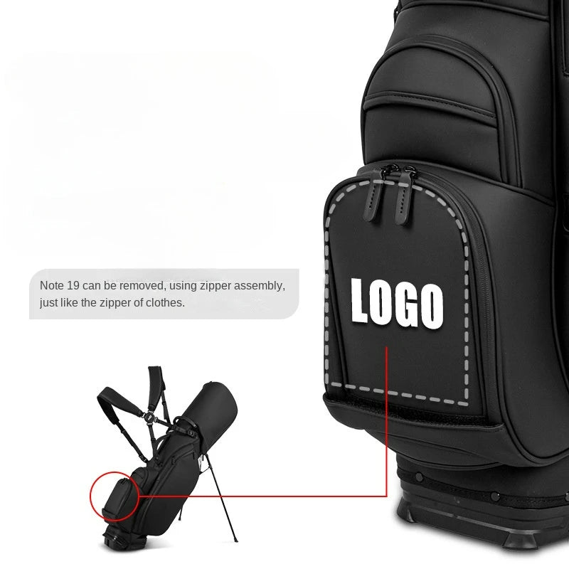 PLAYEAGLE Golf Stand Bag with Stand Lightweight Golf Bag for Men Multifunction PU Leather Golf Rack Bag - Buy online at  Vibe In Cart.