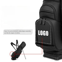 PLAYEAGLE Golf Stand Bag with Stand Lightweight Golf Bag for Men Multifunction PU Leather Golf Rack Bag - Buy online at  Vibe In Cart.