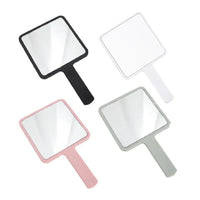 Handheld Makeup Mirror Square Makeup Vanity Mirror With Handle Hand Mirror SPA Salon Compact Mirrors - Buy online at  Vibe In Cart.