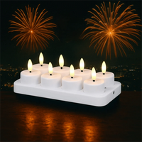 4-12Pcs LED Flameless Candle Light Battery Operated LED Creative Candles Tea Lights Halloween Christmas Party Decor Candle Light - Buy online at  Vibe In Cart.