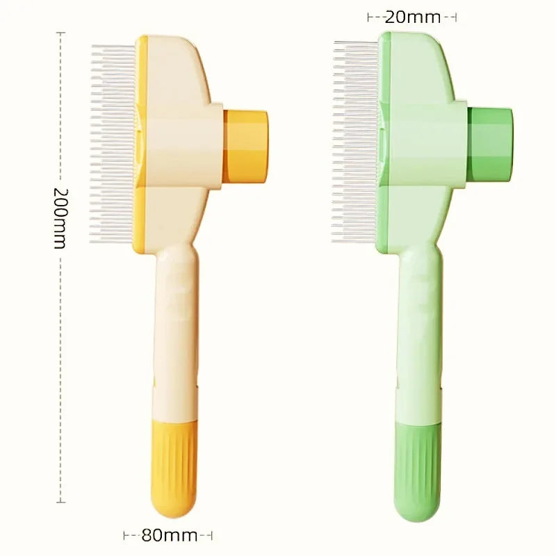 Dog Comb Pet Hair Remover One Button Dogs Brush Self-cleaning Cat Brush Massage Combs for Dog Grooming Brushes for Pet Products - Buy online at  Vibe In Cart.