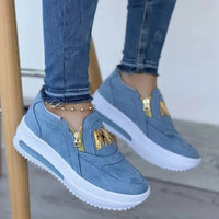 Women Platform Shoes Casual Slip on Shoes Fashion Loafers Ladies Sneakers Tennis Chaussure Femme Sneaker Woman - Buy online at  Vibe In Cart.