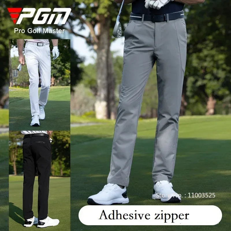 PGM Golf Pants Men Breathable Quick-dry Trousers Stretch Sports Ball Pants Comfortable Men's Sweatpant with Zipper Pockets - Buy online at  Vibe In Cart.