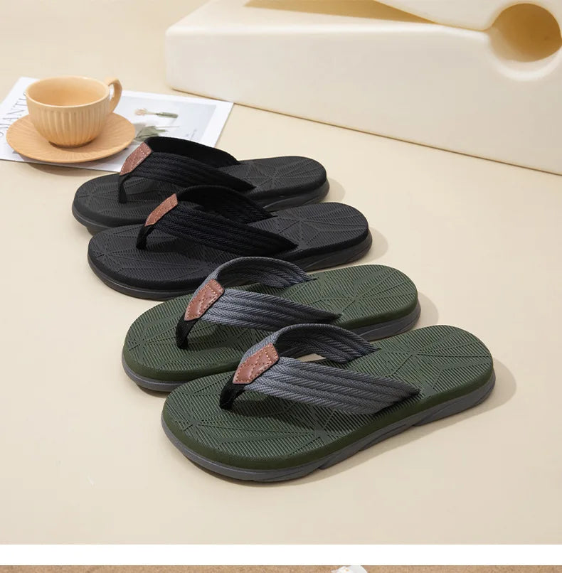Crestar Summer Flatform Sandals For Men Outdoor Non-slip Beach Flip Flops Fashion New Soft Casual Home Slippers Bathroom Slides - Buy online at  Vibe In Cart.