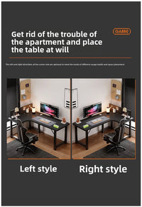 Computer desk Home corner table Study table Office writing desk E-sports - Buy online at  Vibe In Cart.