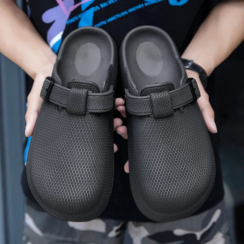 Asgard Men New Clogs Slippers Fashion EVA Insole Men Mules Slippers Classic Waterproof Garden Shoes Women Non-slip Beach Sandals - Buy online at  Vibe In Cart.