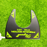 Right Handed Standing Golf Putter with Low Center of Gravity and Steel Shaft