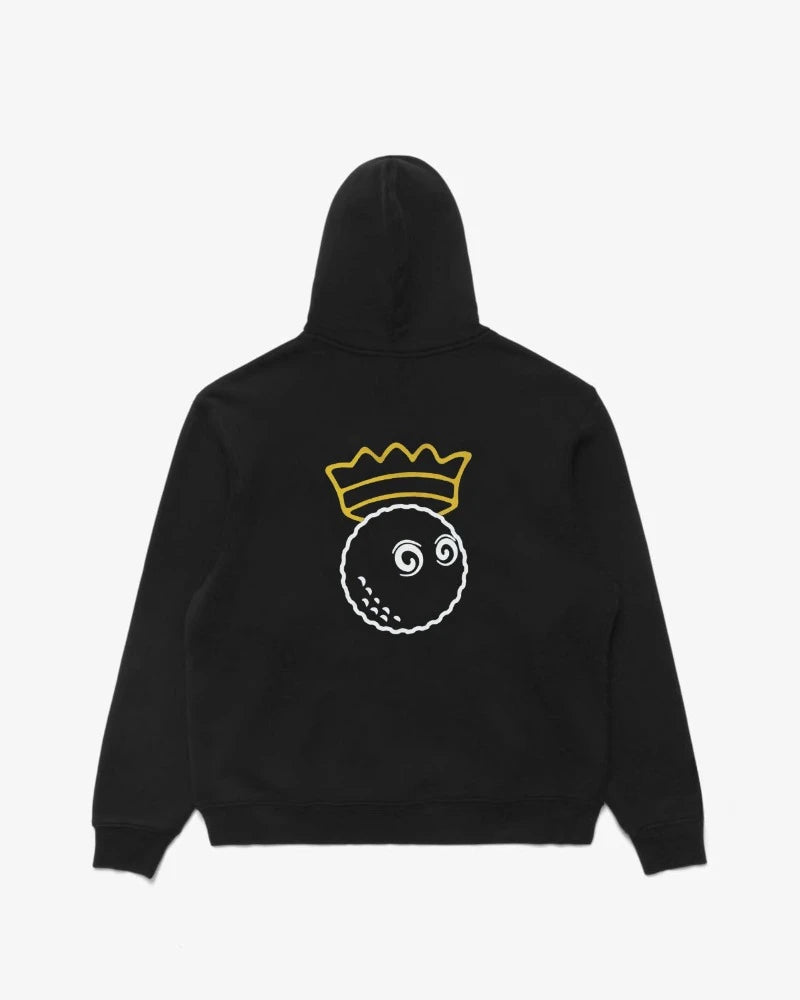 Men's Cotton Fleece-Lined Hooded Sweatshirt for Golf Autumn Winter