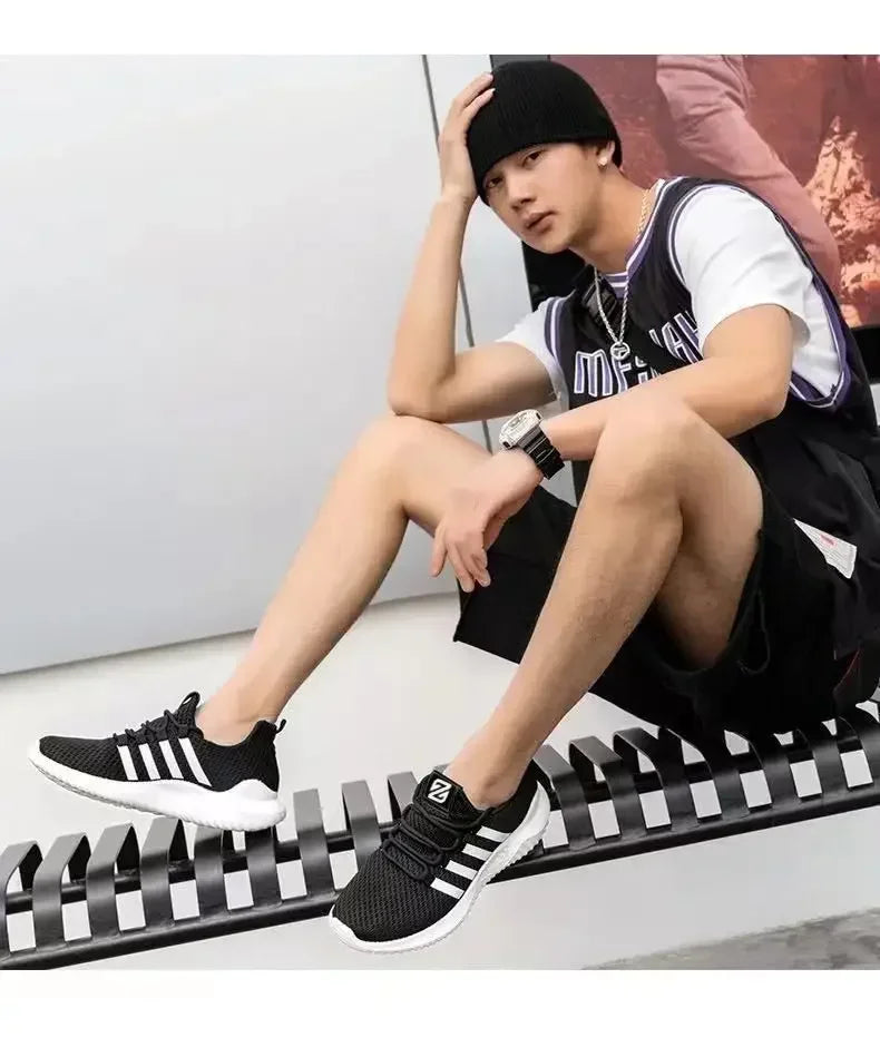 Tenis Masculino 2025 Men Tennis Shoes New Fashion Gym Sports Shoes Men Air Mesh Breathable Casual Shoes for Outdoor Trainers - Buy online at  Vibe In Cart.