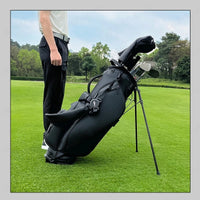 PLAYEAGLE Golf Stand Bag with Stand Lightweight Golf Bag for Men Multifunction PU Leather Golf Rack Bag - Buy online at  Vibe In Cart.