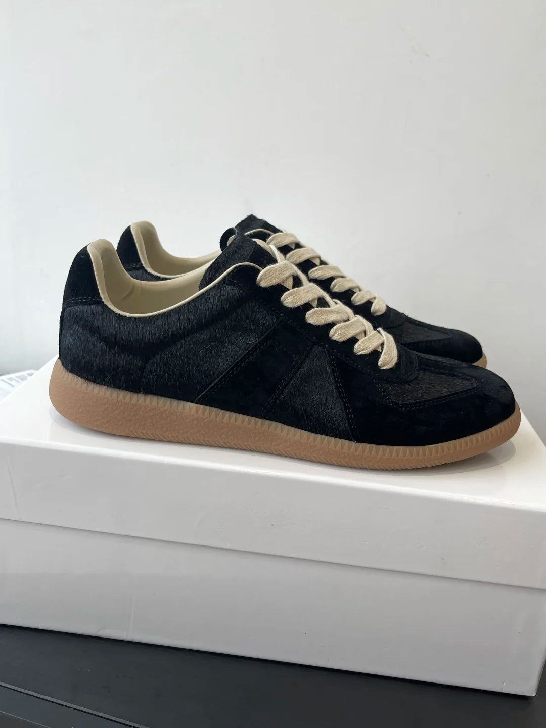 High quality leather flat casual sports shoes for men lace up white shoes luxurious German training board shoes for women flats - Buy online at  Vibe In Cart.