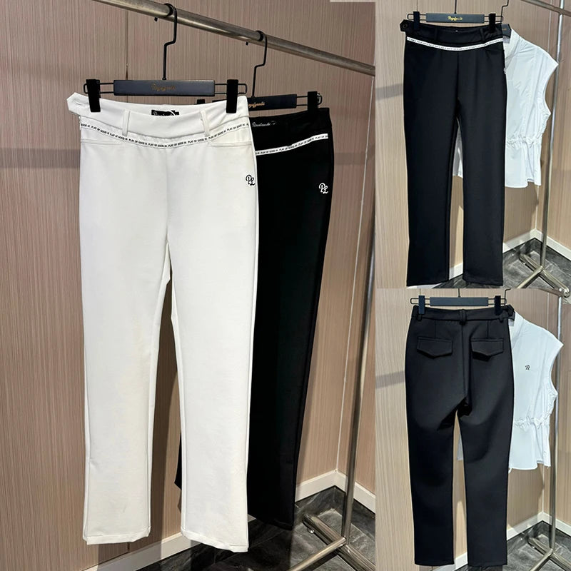 PL New Women Golf Pants Autumn Spring Breathable Sport Pants Comfortable Elastic Ladies Golf Trousers Straight Slim Sweatpant - Buy online at  Vibe In Cart.