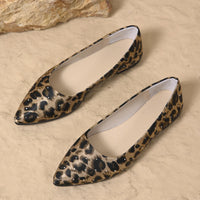Leopard Shoes 2025 New Women Flats Woman Casual Shoes Pointe Toe Spring Summer Flat Fashion Ladies Shoes Slip-on Big Size - Buy online at  Vibe In Cart.