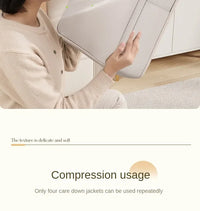 Foldable Polyester Compression Packing Bag for Clothes and Travel Storage, 1-10 Pieces