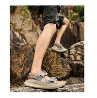 Men's outdoor casual sandals summer new soft-sole non-slip comfort sandals fashion youth Joker light breathable sports slippers - Buy online at  Vibe In Cart.
