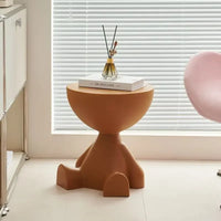 Light Luxury Cartoon Sofa Edge Table Creative Flat Head Coffee Table Small Household Plastic Coffee Table Furniture Side Table - Buy online at  Vibe In Cart.