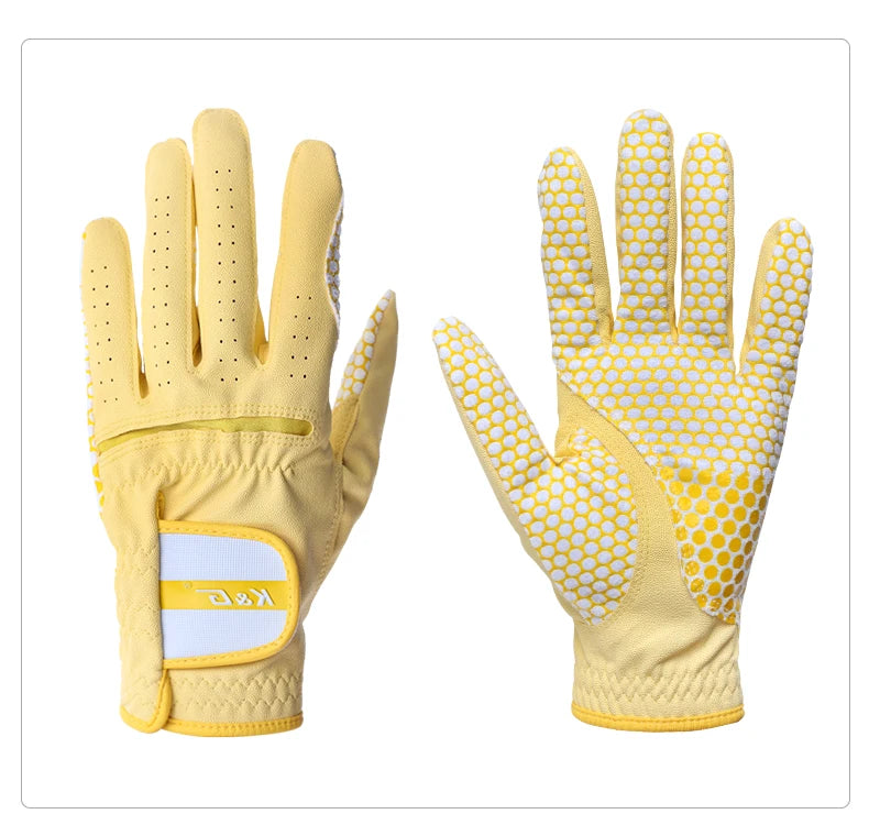 Golf Gloves Women Sport Gloves Silica Gel Non Slip Absorb Sweat Nanometer Golf Breathable Glove Palm Protection Wear Resistant - Buy online at  Vibe In Cart.