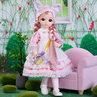 BJD Doll and Clothes Multiple Removable Joints 30cm 1/6 3D Eyes Doll Girl  Dress Up Birthday Gift Toy - Buy online at  Vibe In Cart.