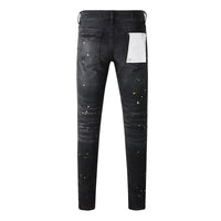 Men Jeans American High Street Black Pleated Basic Model New Fashion Trend High Quality Jeans - Buy online at  Vibe In Cart.
