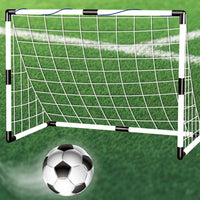 Football Goal Sports Toy Foldable Children's Football Gate with Pump & Ball Portable Soccer Goal for Outdoor Football Training - Buy online at  Vibe In Cart.