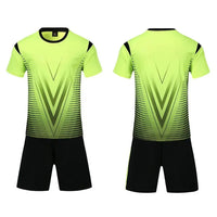 Customizable Unisex Soccer Jersey and Shorts Kit for Adults