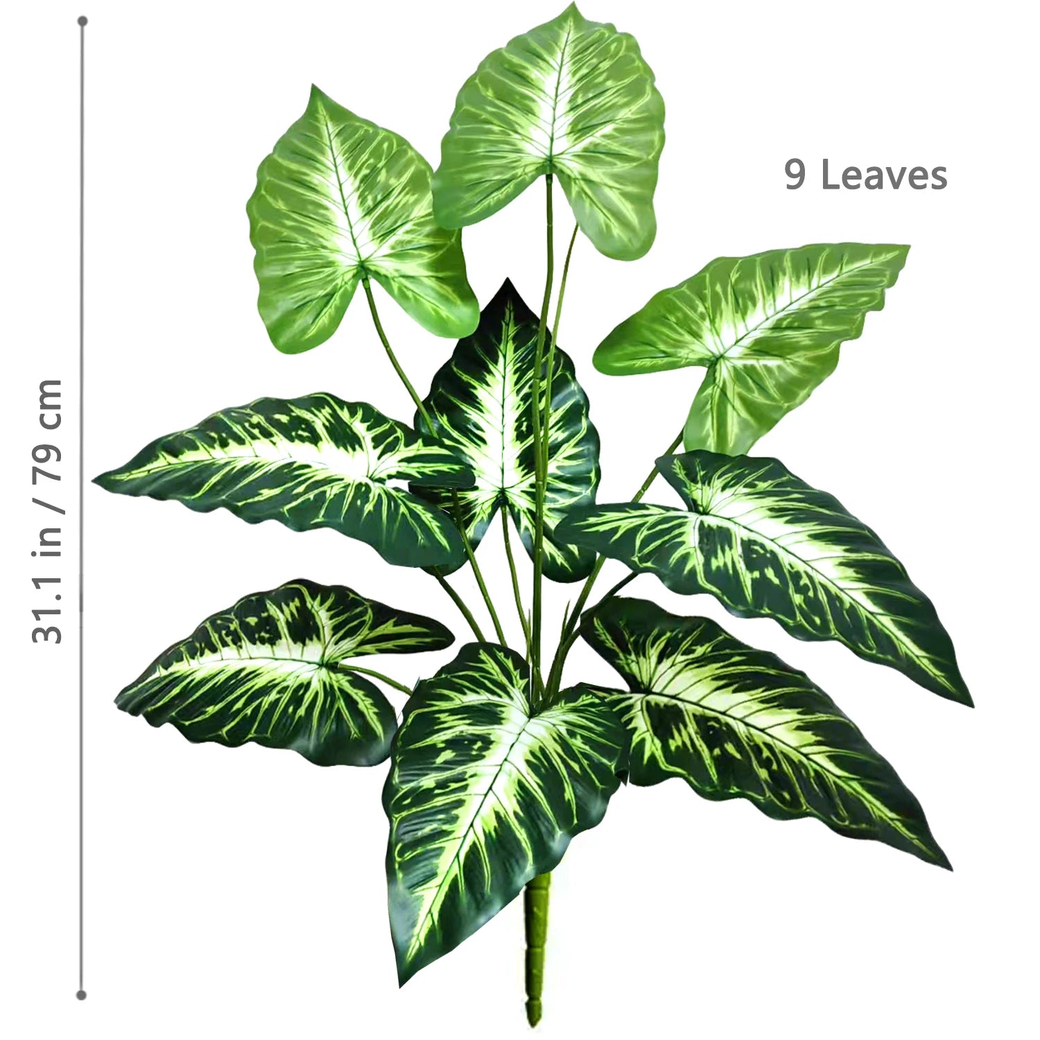 60-107cm Artificial Flowers Calla Lily Horseshoe Leaf Turtle Leaf Bobcat Leaf Fake Plant Ornamental Holiday Home Decoration - Buy online at  Vibe In Cart.