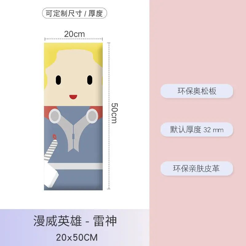 Bed Headboard Boy Childern Bedroom Furniture Wall Decoration Sticker Anti-collision Panels Cabecero Cama Head Board Tete De Lit - Buy online at  Vibe In Cart.