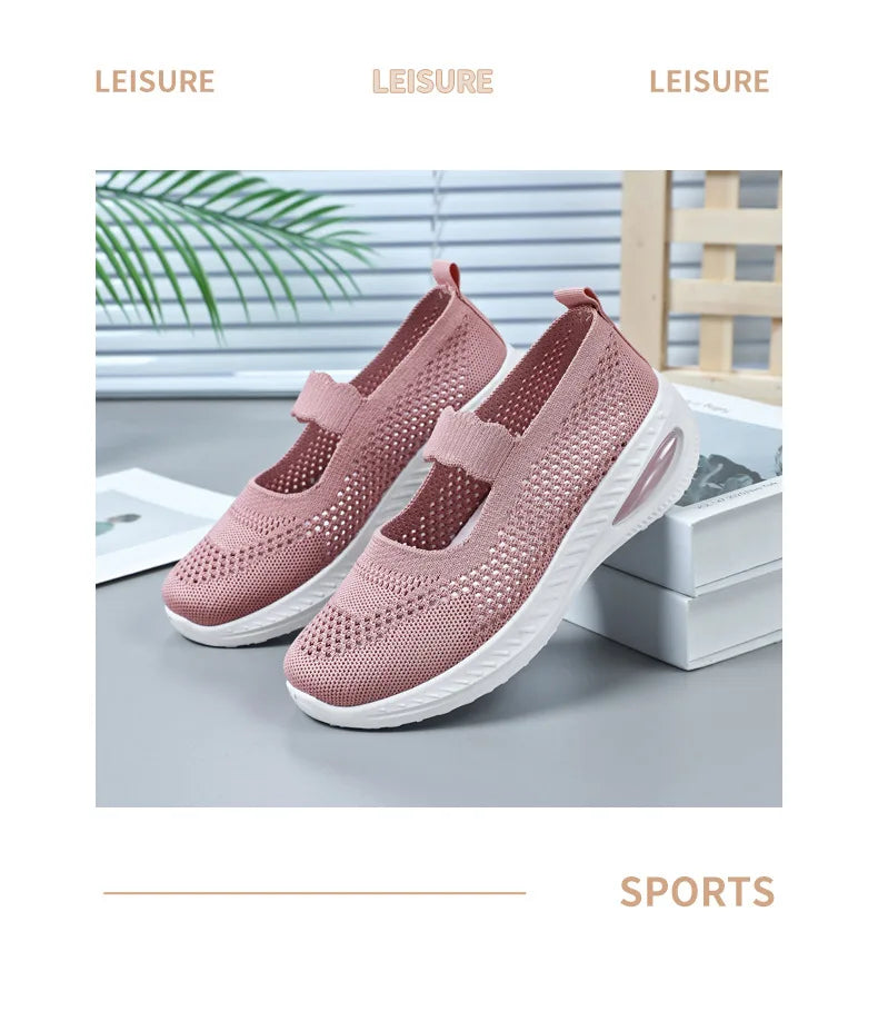 Spring New Fashion Woman Vulcanized  Platform Casual Sneakers Women Flats Mesh Breathable Running Walking Shoes Chunky Sports - Buy online at  Vibe In Cart.