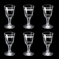 6pcs Shot Glass 10ml Small Capacity Glass Spirits Cup Goblet Spirits Cup Wine Dispenser Wholesale Transparent Cups Drinkware - Buy online at  Vibe In Cart.