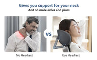 For Ergonomic Office Chair Headrest Attachment Universal, Sponge Head Pillow Adjustable Height & Angle, Upholstered Headrest GZ - Buy online at  Vibe In Cart.