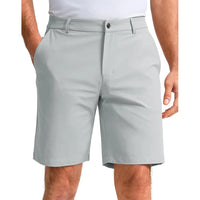 Men's Solid Color Multi-Pocket Cargo Shorts for Outdoor Activities