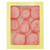 8 Pcs/set Cookie Cutters Plastic 3D Cute Cartoon Pressable Biscuit Mold Cookie Stamp Kitchen Baking Pastry Bakeware - Buy online at  Vibe In Cart.