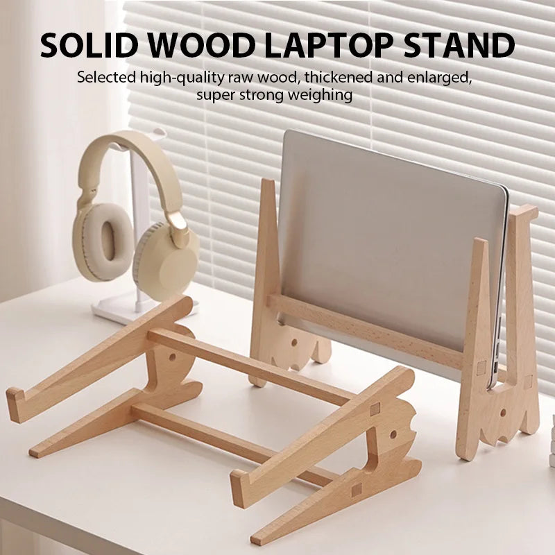 Laptop Stand with Removable Bracket and Cooling Base in ABS Plastic