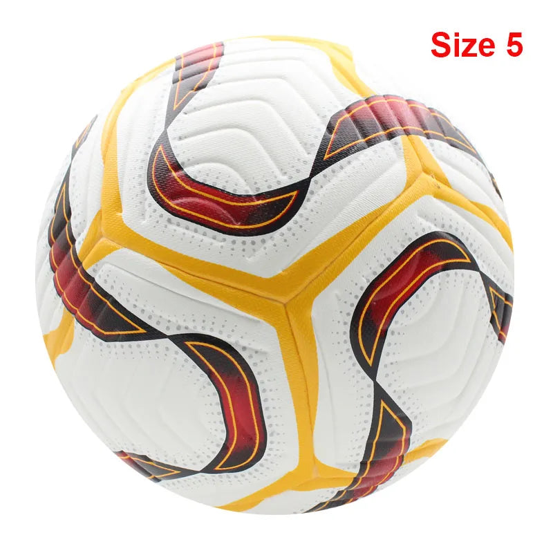 Soccer Balls, Size 5 and Size 4, PU Material, Seamless Design