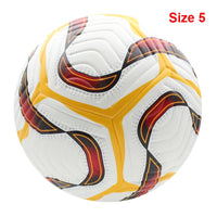 Soccer Balls, Size 5 and Size 4, PU Material, Seamless Design