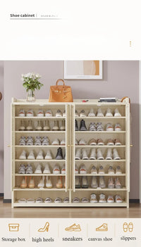 Home Shoe Cabinet Large Capacity Shoe Rack Breathable Storage Cabinet Moisture-proof Shoe Cabinet Simple Dust-proof Shoe Cabinet - Buy online at  Vibe In Cart.