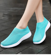 Women's Breathable Elastic Lightweight Slip-On Flats for Casual