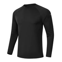 Men UPF 50+ Long Sleeve T-Shirt, Rash Guard Breathable Tops, Pullover Shirt for Sport Fishing Hiking Workout Outdoor Beach - Buy online at  Vibe In Cart.