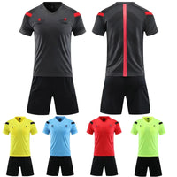 Professional Men Referee Uniforms Soccer Men Football Jerseys Shorts Shirts Suit Pocket Tracksuits V-neck Judge Sportswear - Buy online at  Vibe In Cart.