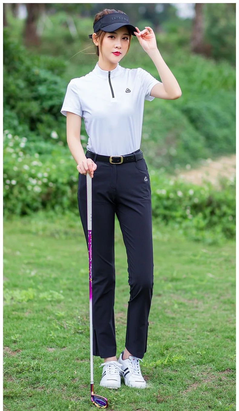 PGM KUZ072 Golf Pants, Women's Pants, Summer Clothing, Slim-fitting Ball Pants, Sports Women's Pants - Buy online at  Vibe In Cart.