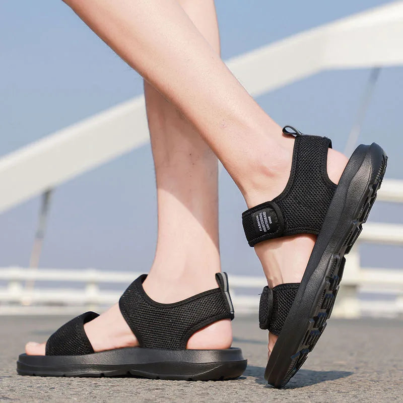 Men  Summer Sandals for Leisure Beach Sandals  Summer Shoes Lightweight Outdoor Casual ShoesSandals Outdoor Wadable Open Toe - Buy online at  Vibe In Cart.