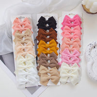 6/10Pcs/Set 2025 Fashion New Cute Ribbon Bowknot Hair Clips for Kids Handmade Baby Girls Hair Accessories - Buy online at  Vibe In Cart.