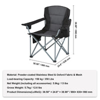 SucceBuy Outdoor Camping Chair 350lbs High Load Ultralight Folding Chair Portable Beach Hiking Picnic Travel Seat Fishing Tool - Buy online at  Vibe In Cart.