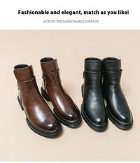 Men's autumn high-top leather shoes men's height-increasing British Chelsea boots short boots business casual men's boots - Buy online at  Vibe In Cart.