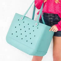 XL Extra Large Beach Bag EVA Rubber Waterproof Beach Travel Picnic Storage Basket Women Shopping Handbag Sac Jelly Tote Bag - Buy online at  Vibe In Cart.